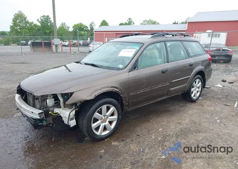 2009 Subaru Outback 2.5I from USA, damaged, VIN 4S4BP61C697325543